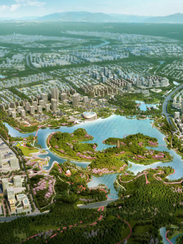 简州新城龙马湖公园市政基础设施项目