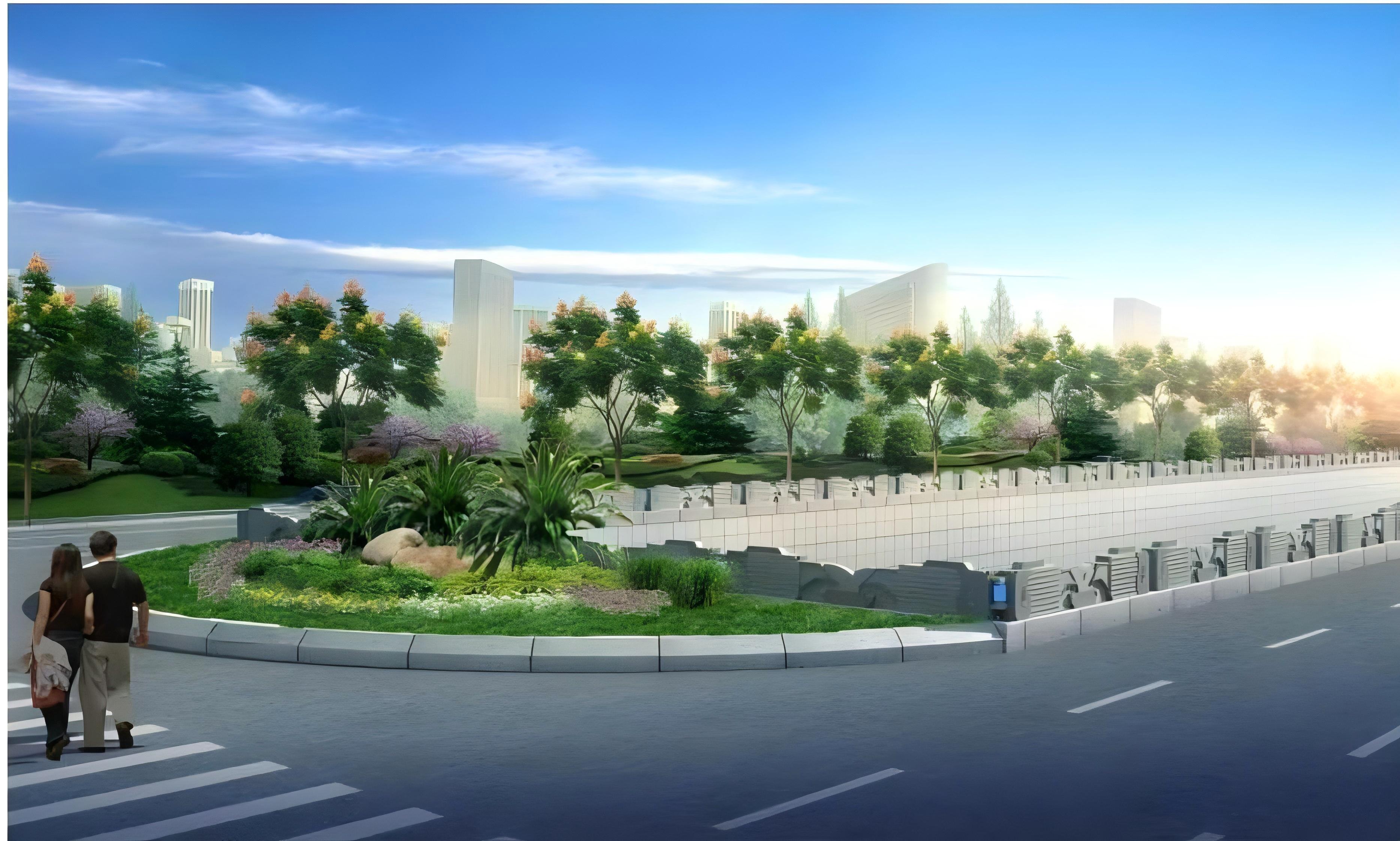 成都剑南大道隧道及道路工程