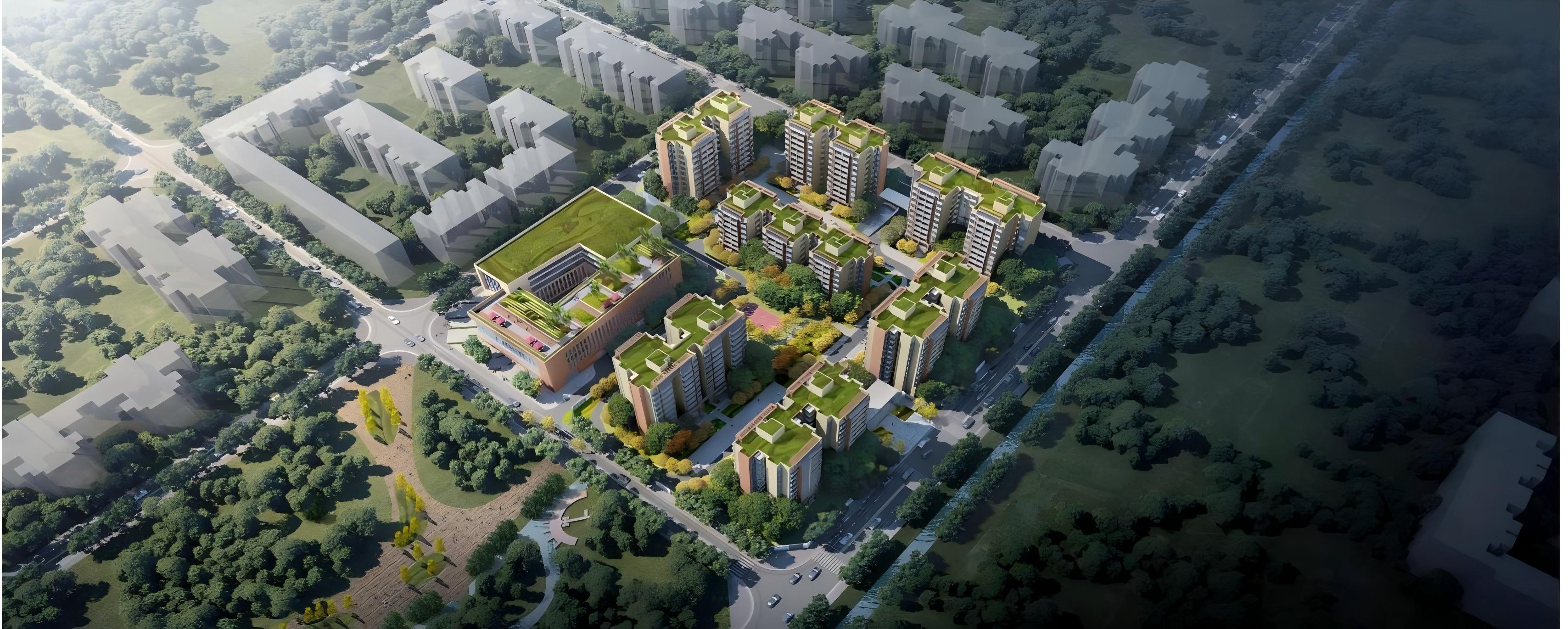 居住建筑-金江绿府B区安置房