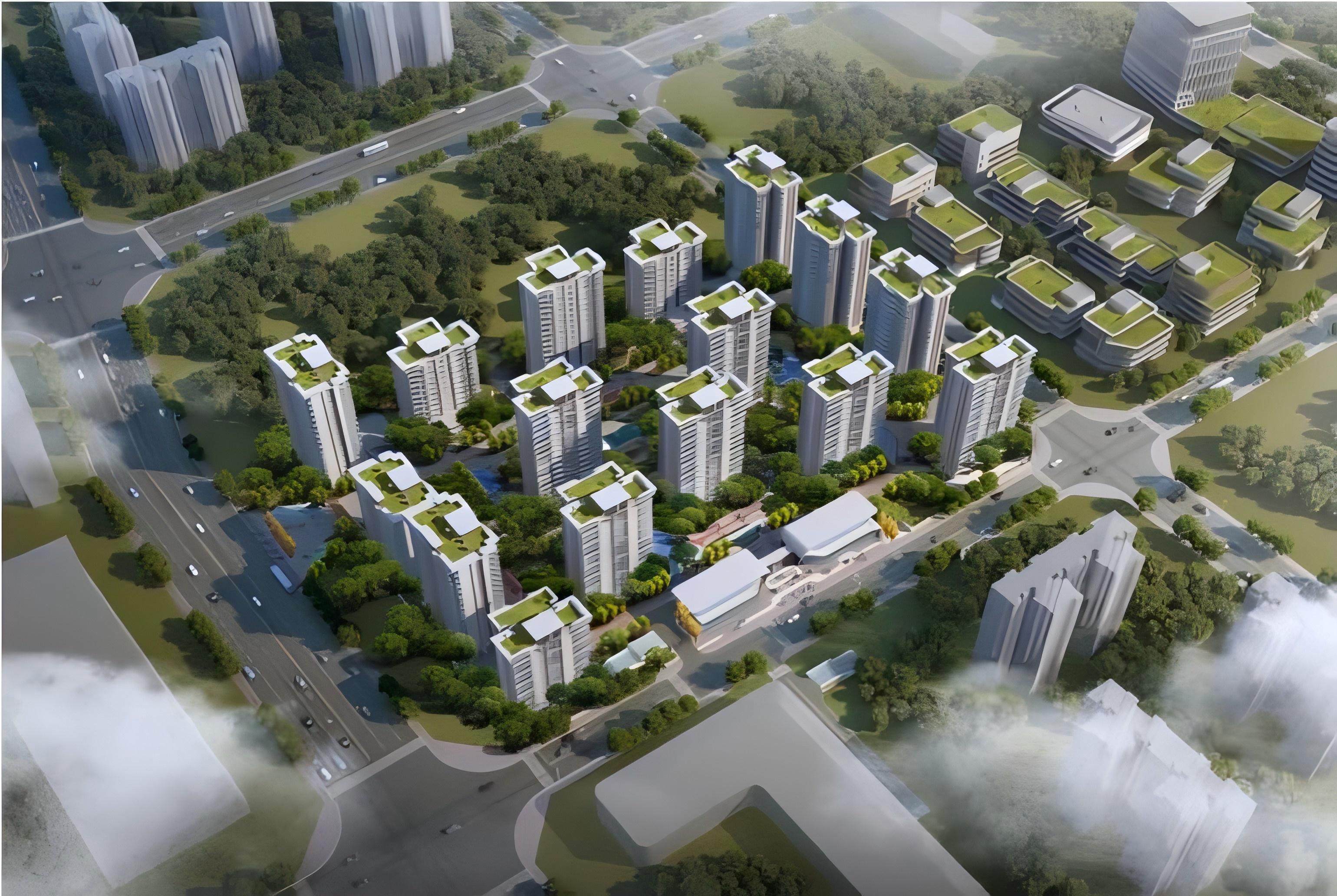 居住建筑-芯谷军民融合产业园全自持租赁住房